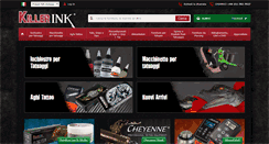 Desktop Screenshot of killerinktattoo.it