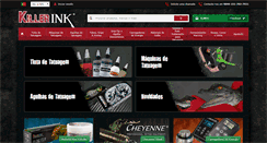 Desktop Screenshot of killerinktattoo.pt