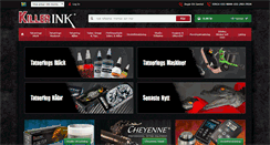 Desktop Screenshot of killerinktattoo.se